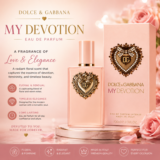 Dolce & Gabbana My Devotion Eau de Parfum Intense 100ml (3.3 oz) for Women