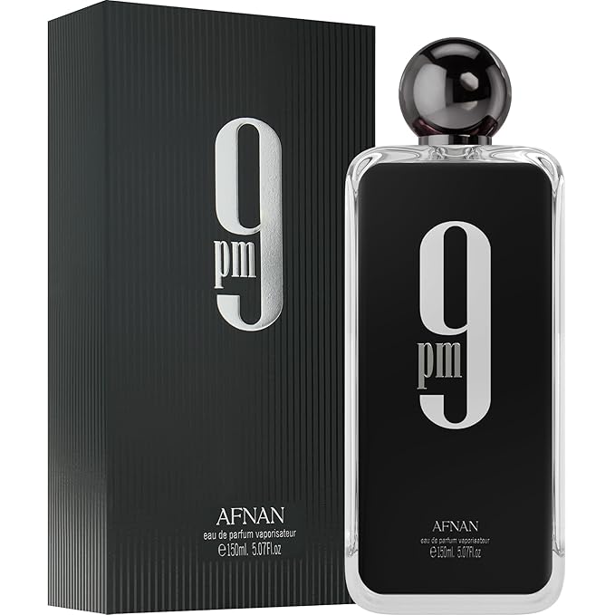 Afnan 9PM Black EDP 100ml – Rich & Seductive Men’s Fragrance