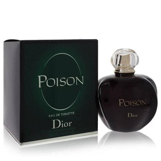 Christian Dior Poison Eau De Toilette Spray for Women 3.4 oz (100ml) Brand New Sealed Box