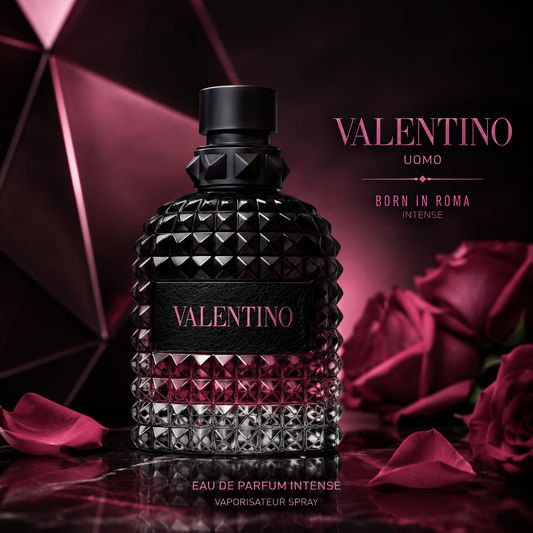 Valentino Uomo Born in Roma Intense EDP 3.4 oz for Men