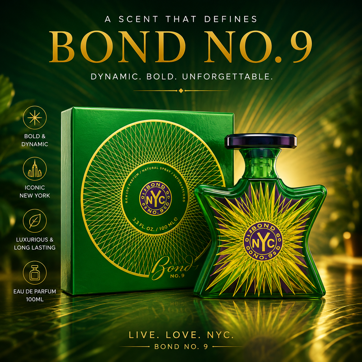 Bond No. 9 Bleecker Street EDP 3.3oz Unisex Perfume
