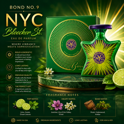 Bond No. 9 Bleecker Street EDP 3.3oz Unisex Perfume