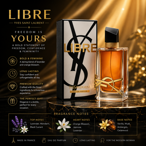 YSL Libre Intense Eau de Parfum 3oz for Women