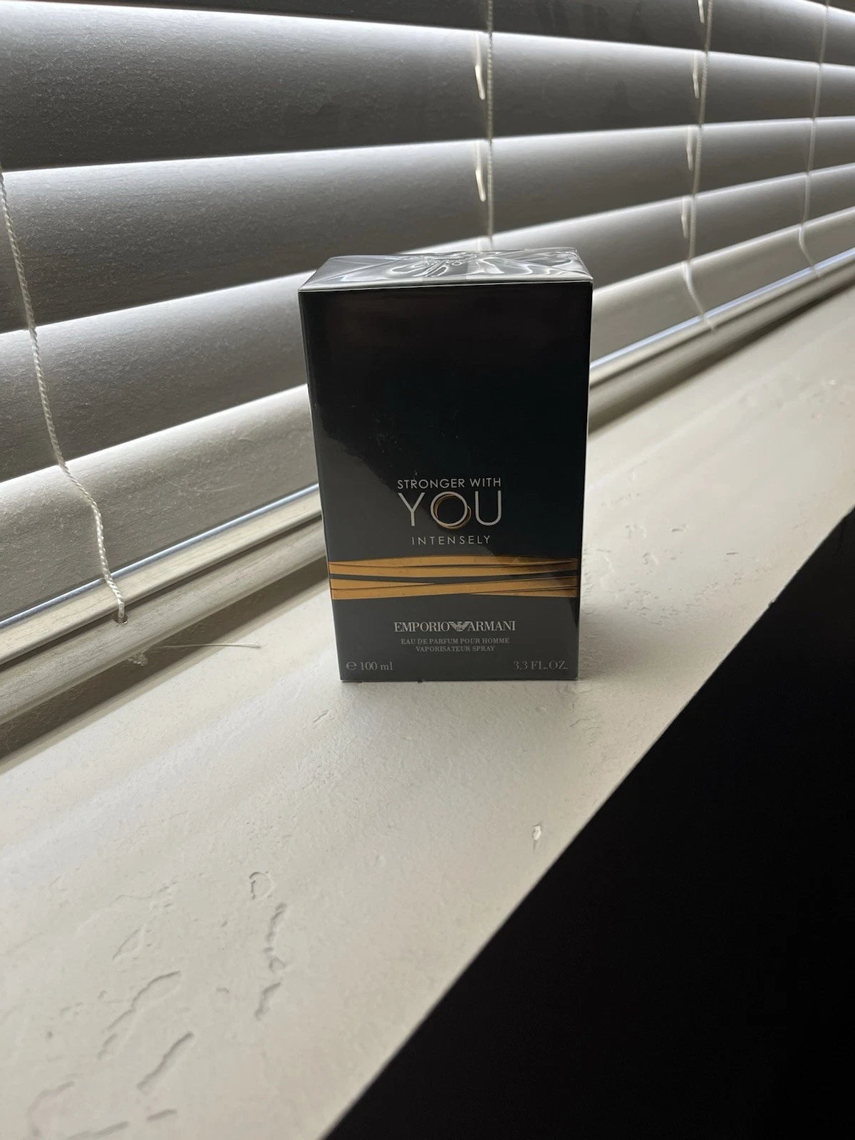 Armani Stronger With You Intensely Eau de Parfum 3.3 oz (100ml) Men's Cologne New Sealed