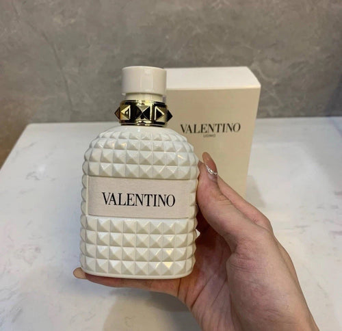 Valentino Uomo Born in Roma Ivory EDT 3.4 oz for Men